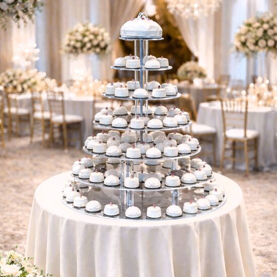 7-stāvīgs kūku statīvs