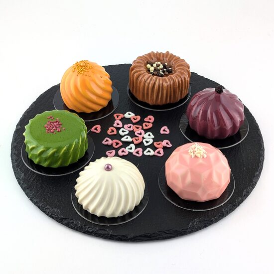 6 mini kūku degustācijas komplekts